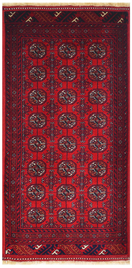 Handmade Mini Biljik Rug | 105 x 55 cm | 3'4" x 1'8" - Najaf Rugs & Textile