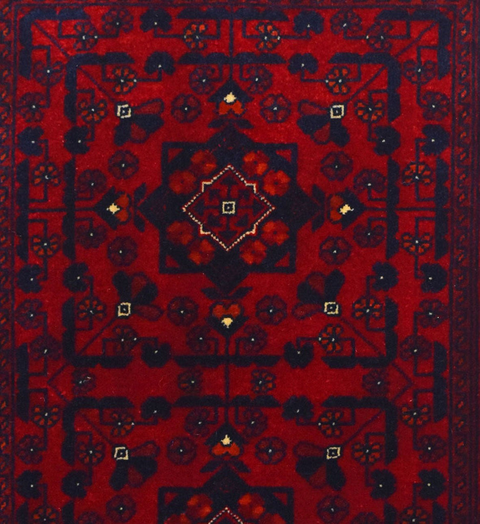 Handmade Mini Biljik Rug | 97 x 53 cm | 3'1" x 1'7" - Najaf Rugs & Textile