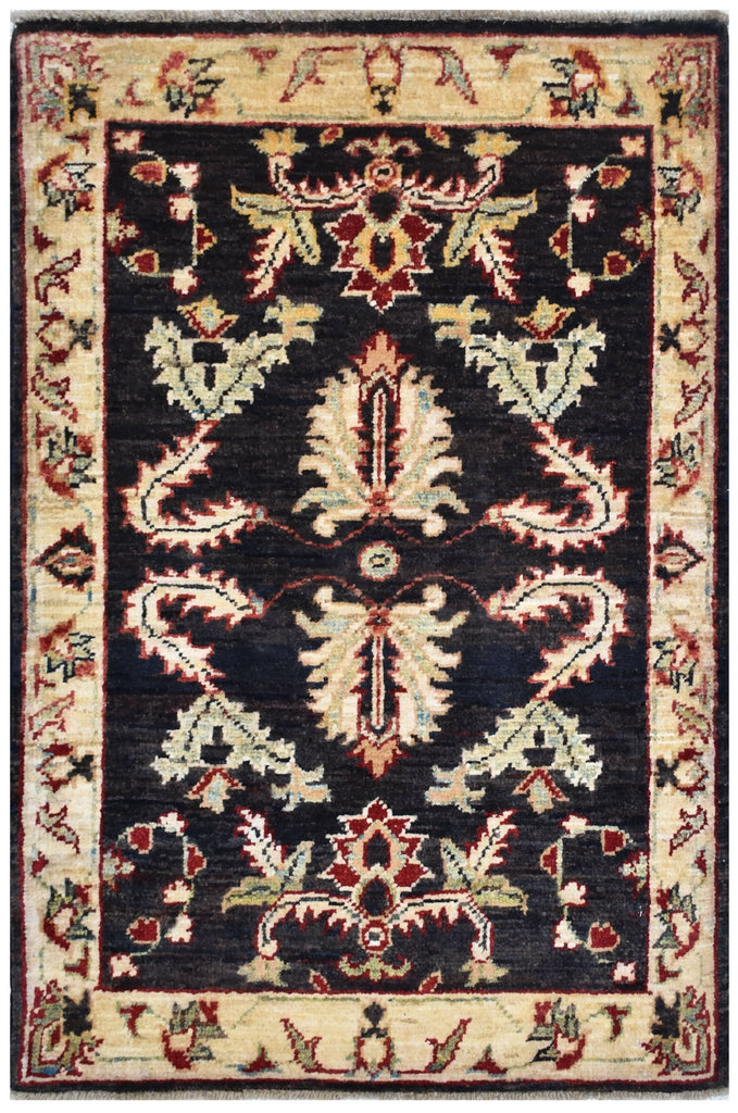 Handmade Mini Chobi Rug | 82 x 63 cm | 2'6" x 2' - Najaf Rugs & Textile
