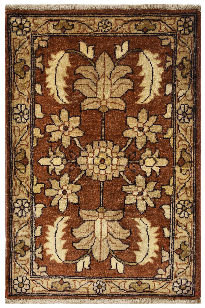 Handmade Mini Chobi Rug | 85 x 57 cm | 2'7" x 1'8" - Najaf Rugs & Textile