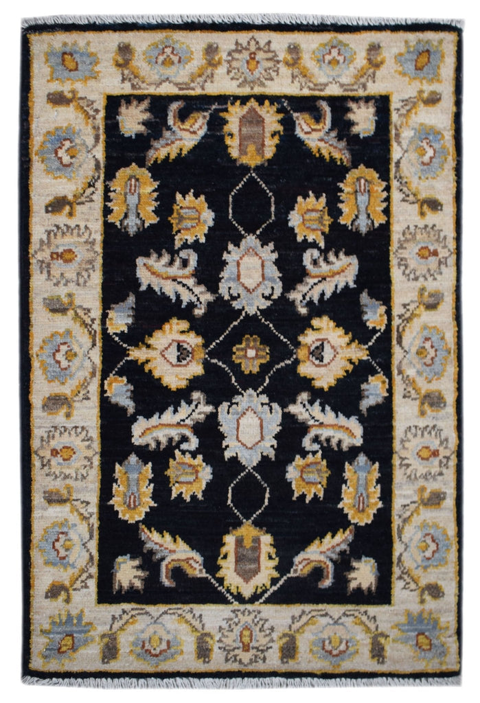 Handmade Mini Chobi Rug | 86 x 57 cm | 2'10" x 1'10" - Najaf Rugs & Textile
