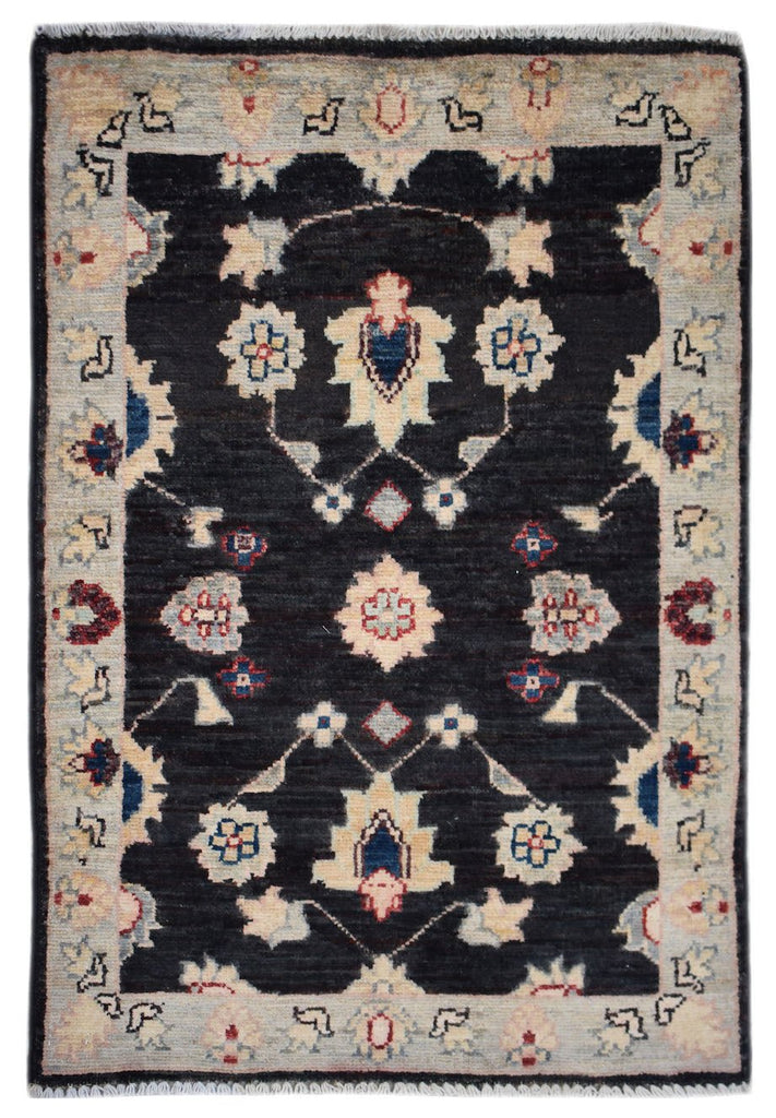 Handmade Mini Chobi Rug | 86 x 58 cm | 2'10" x 1'10" - Najaf Rugs & Textile