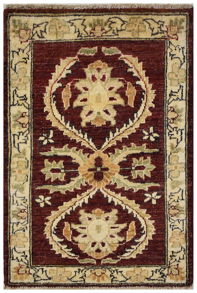 Handmade Mini Chobi Rug | 86 x 60 cm | 2'8" x 1'9" - Najaf Rugs & Textile