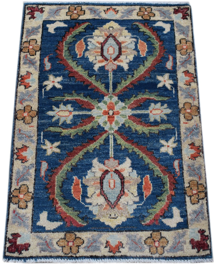 Handmade Mini Chobi Rug | 86 x 61 cm | 2'10" x 2' - Najaf Rugs & Textile