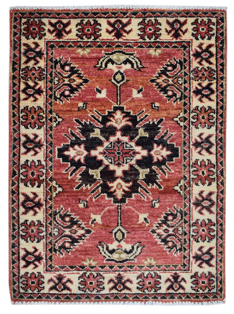 Handmade Mini Chobi Rug | 86 x 62 cm | 2'10" x 2' - Najaf Rugs & Textile
