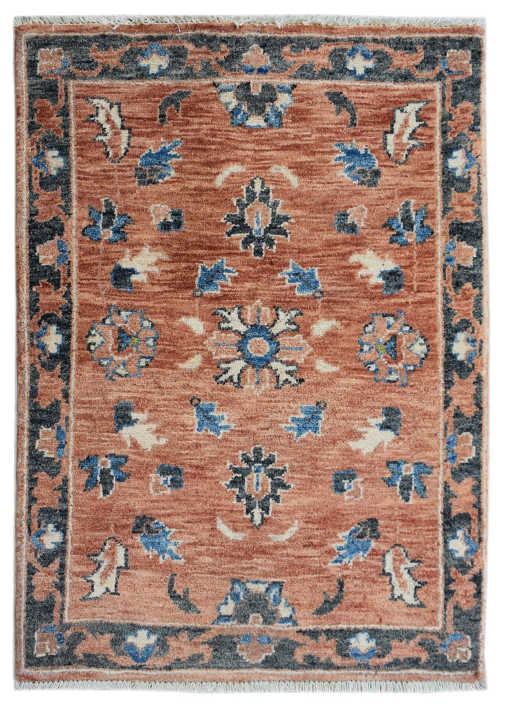 Handmade Mini Chobi Rug | 86 x 62 cm | 2'10 x 2' - Najaf Rugs & Textile
