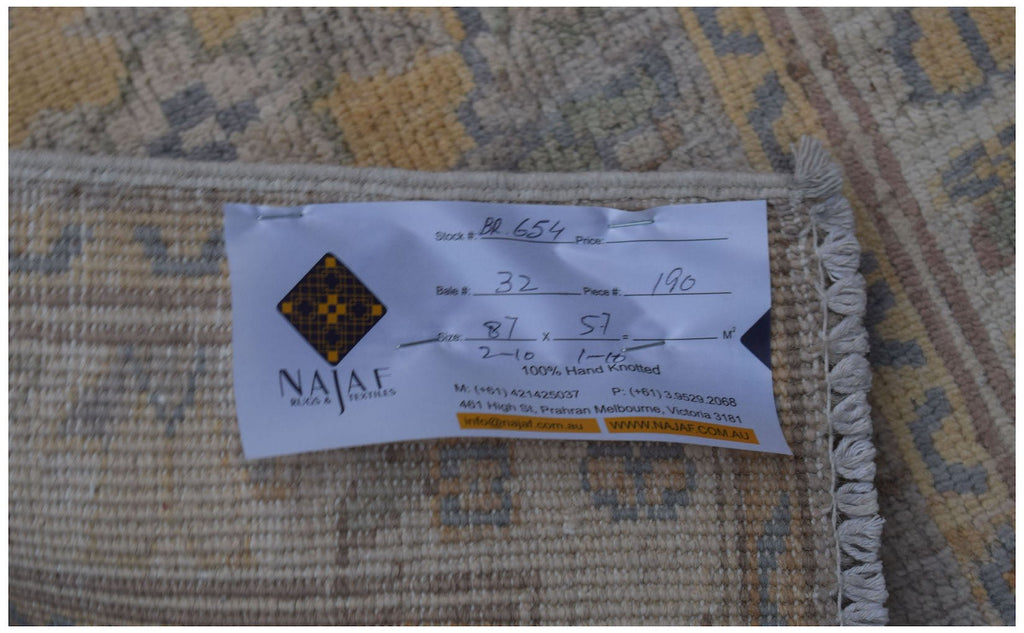 Handmade Mini Chobi Rug | 87 x 57 cm | 2'10" x 1'10" - Najaf Rugs & Textile