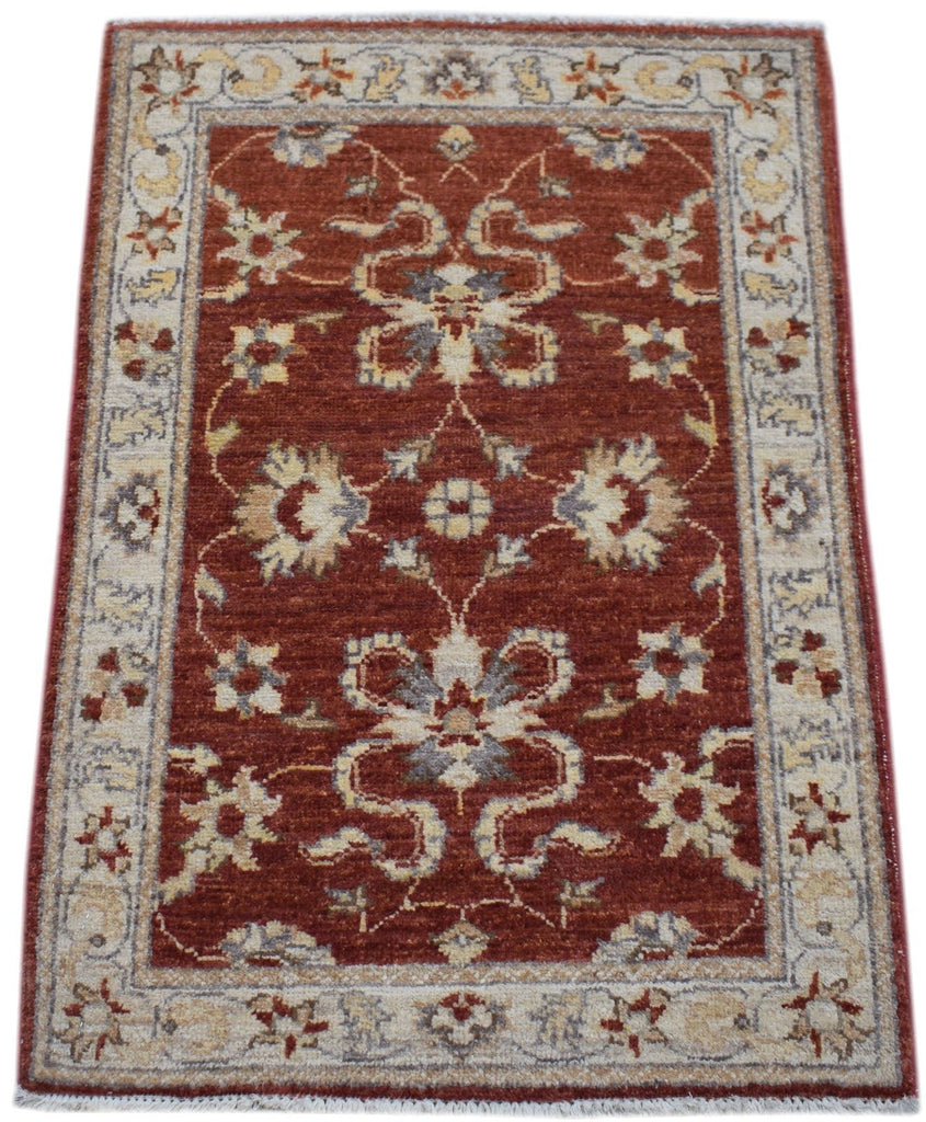 Handmade Mini Chobi Rug | 87 x 62 cm | 2'10" x 2' - Najaf Rugs & Textile