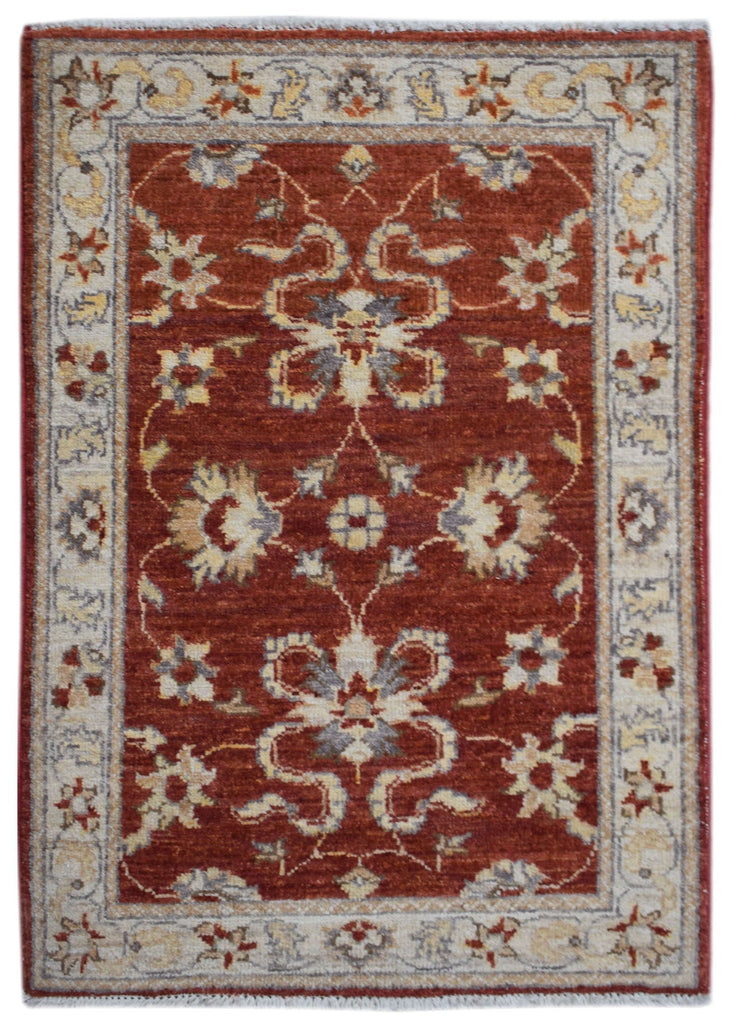 Handmade Mini Chobi Rug | 87 x 62 cm | 2'10" x 2' - Najaf Rugs & Textile