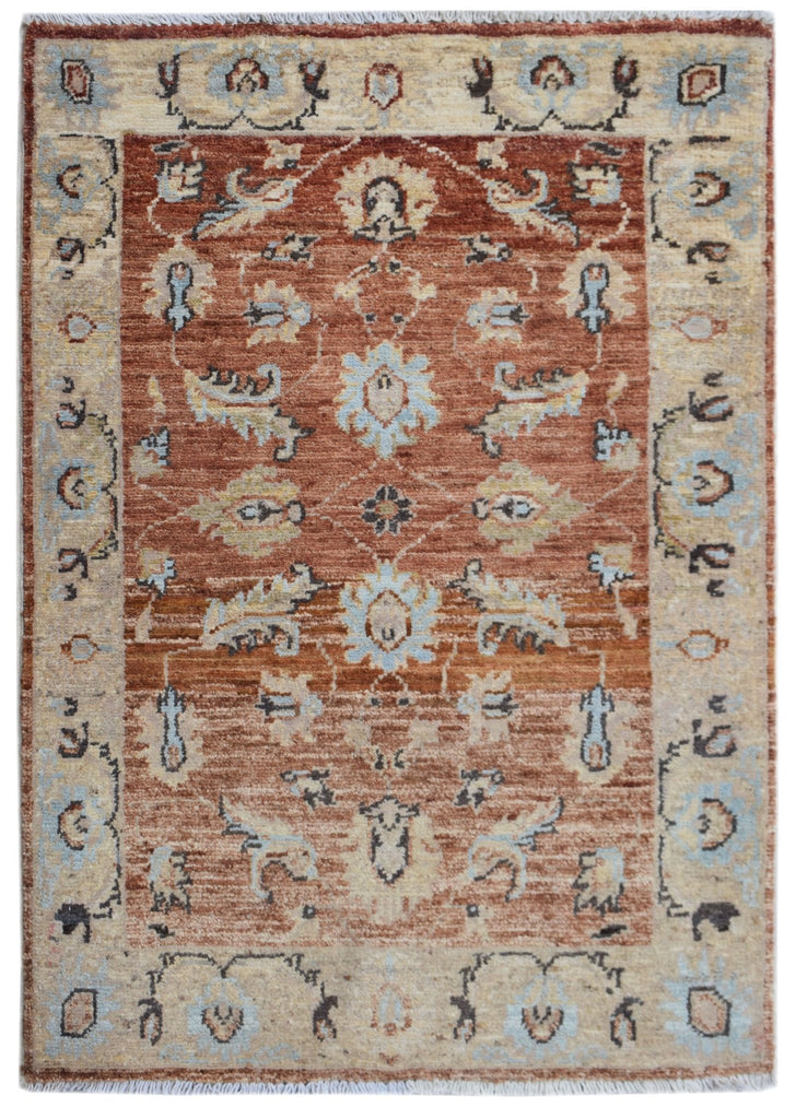 Handmade Mini Chobi Rug | 88 x 60 cm | 2'10 x 2' - Najaf Rugs & Textile