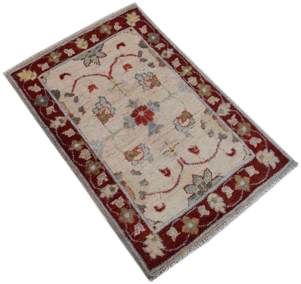 Handmade Mini Chobi Rug | 88 x 60 cm | 2'10" x 2' - Najaf Rugs & Textile