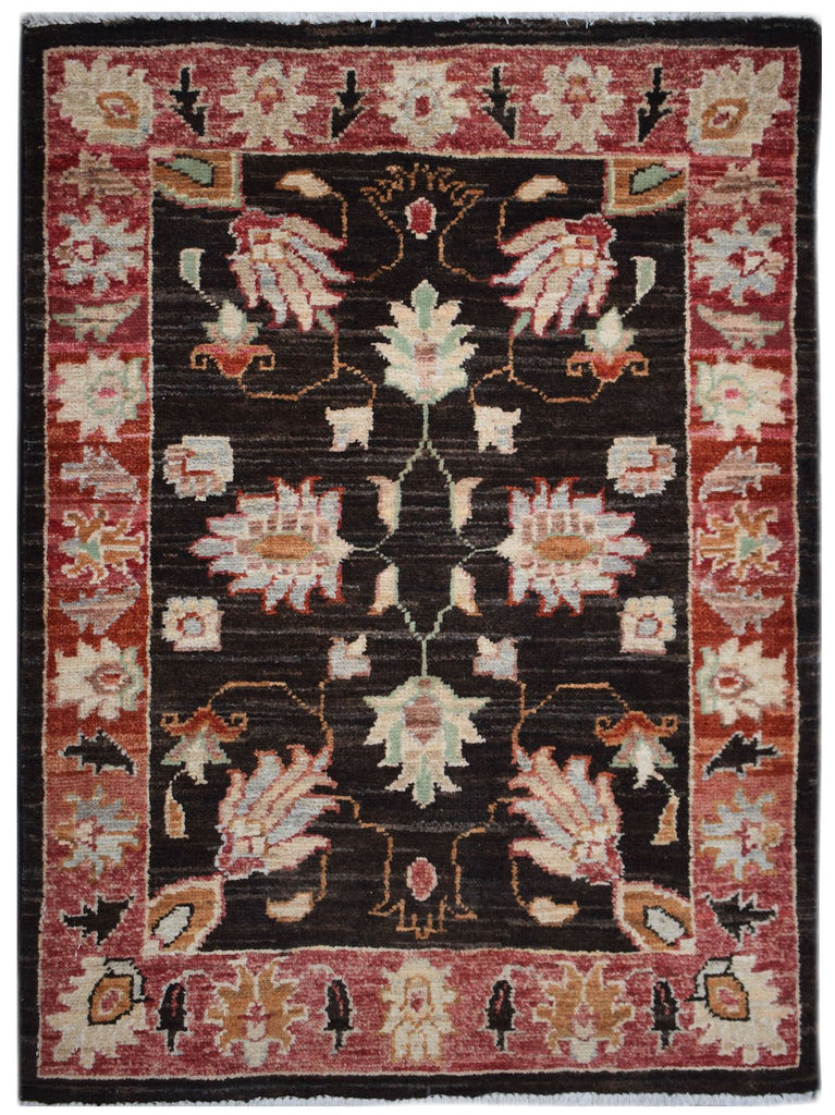 Handmade Mini Chobi Rug | 88 x 64 cm | 2'11" x 2' - Najaf Rugs & Textile