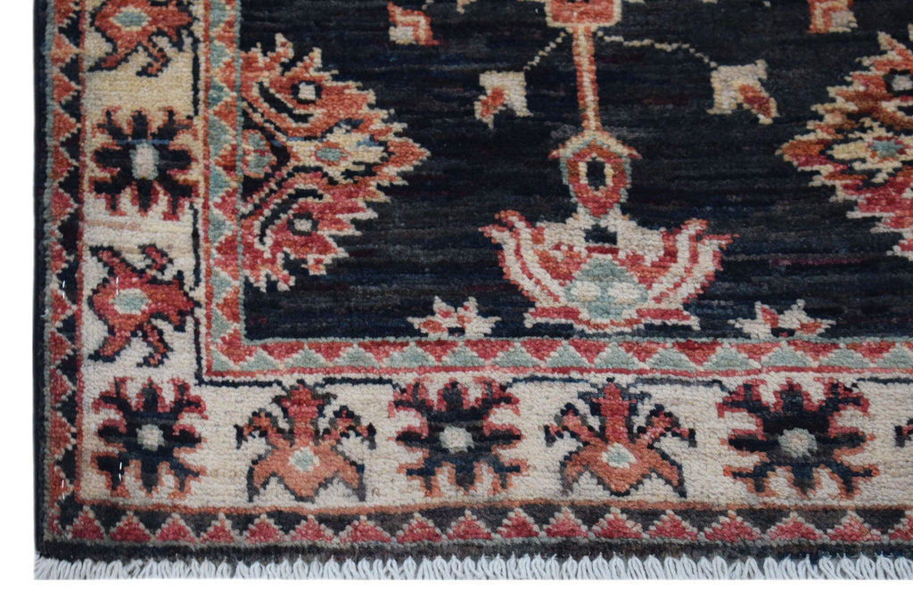 Handmade Mini Chobi Rug | 88 x 64 cm | 2'11" x 2'1" - Najaf Rugs & Textile