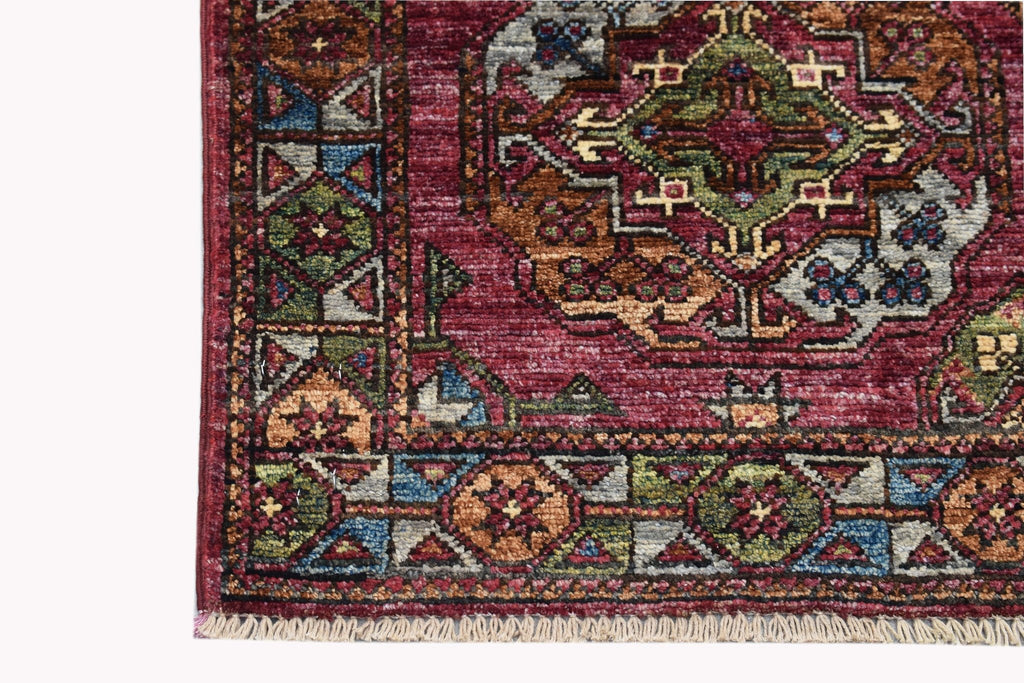 Handmade Mini Chobi Rug | 90 x 60 cm | 3' x 2' - Najaf Rugs & Textile