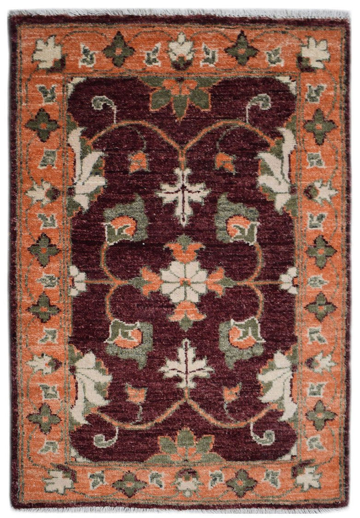 Handmade Mini Chobi Rug | 90 x 61 cm | 2'11" x 2' - Najaf Rugs & Textile