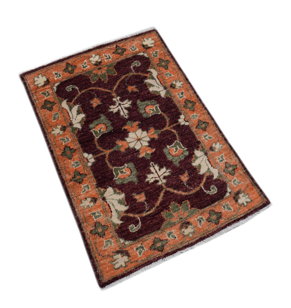 Handmade Mini Chobi Rug | 90 x 61 cm | 2'11" x 2' - Najaf Rugs & Textile