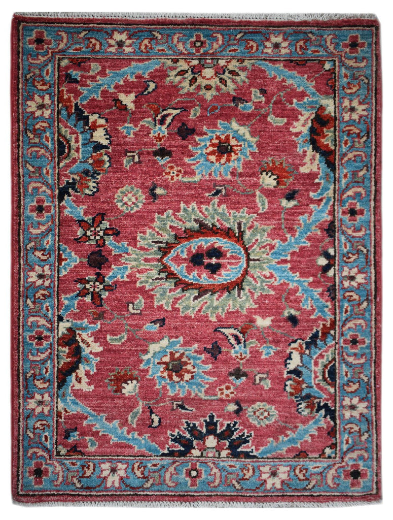 Handmade Mini Chobi Rug | 90 x 66 cm | 3' x 2'2" - Najaf Rugs & Textile