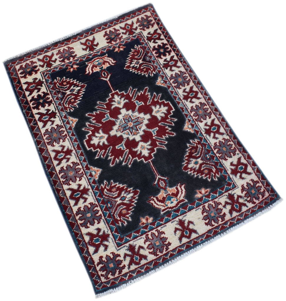 Handmade Mini Chobi Rug | 91 x 62 cm | 3' x 2' - Najaf Rugs & Textile
