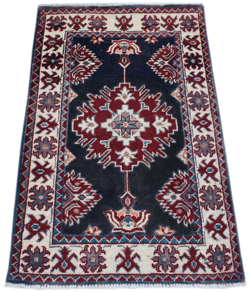 Handmade Mini Chobi Rug | 91 x 62 cm | 3' x 2' - Najaf Rugs & Textile