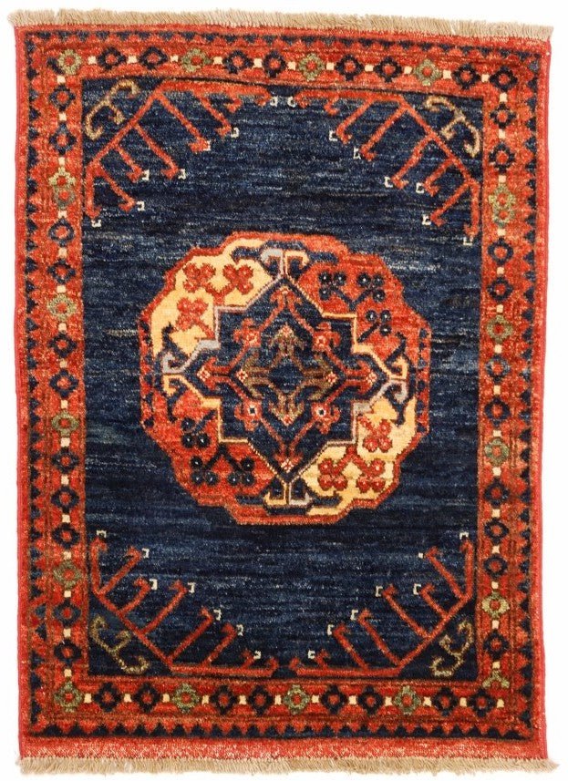 Handmade Mini Chobi Rug | 91 x 67 cm - Najaf Rugs & Textile