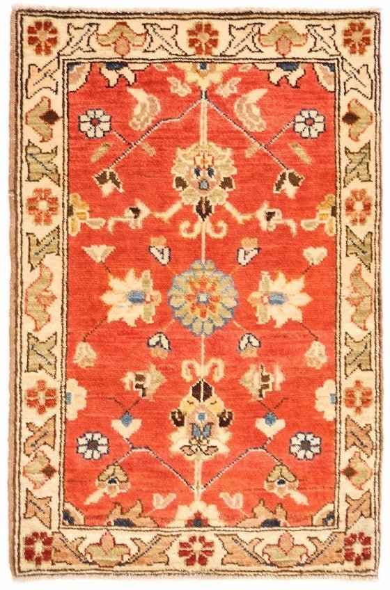 Handmade Mini Chobi Rug | 92 x 61 cm | 3' x 2' - Najaf Rugs & Textile
