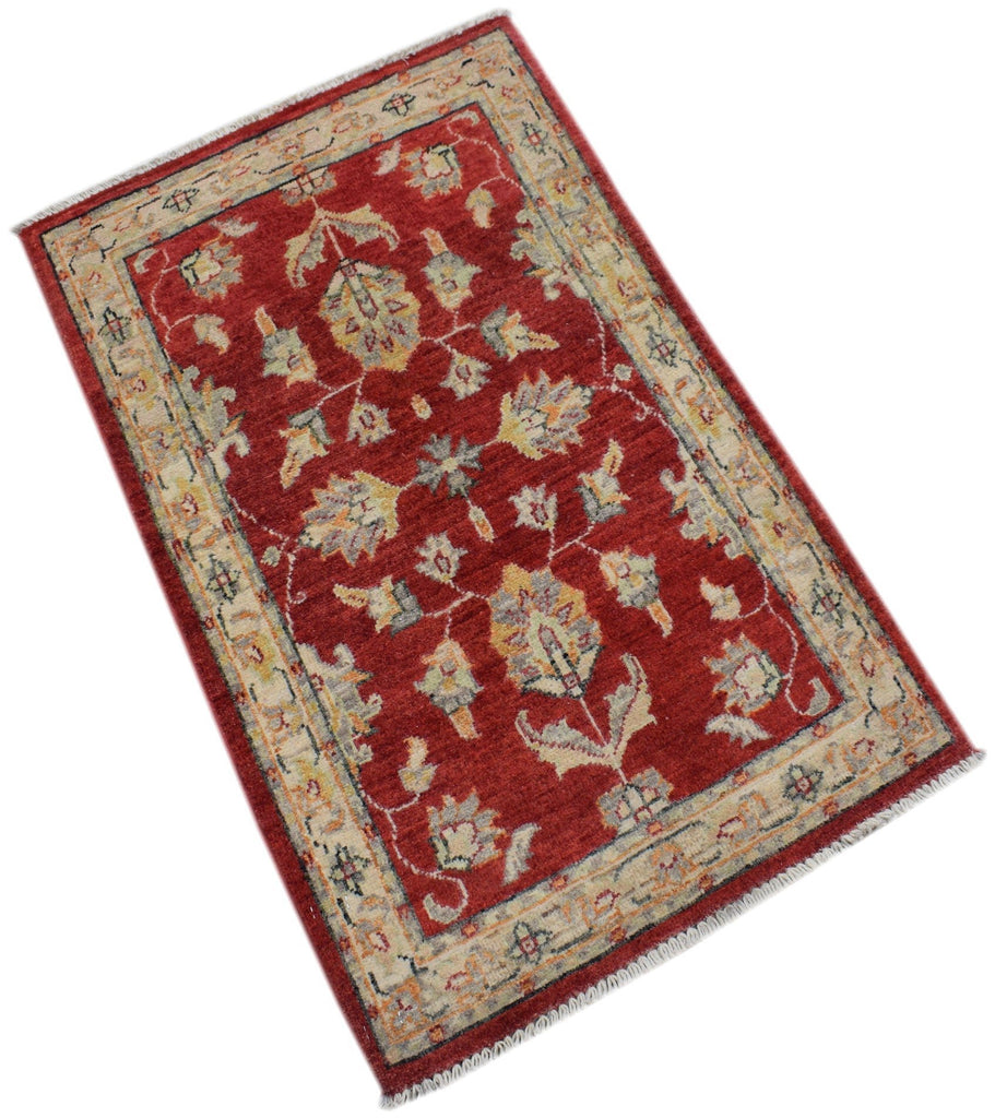 Handmade Mini Chobi Rug | 93 x 60 cm | 3' x 1'11" - Najaf Rugs & Textile