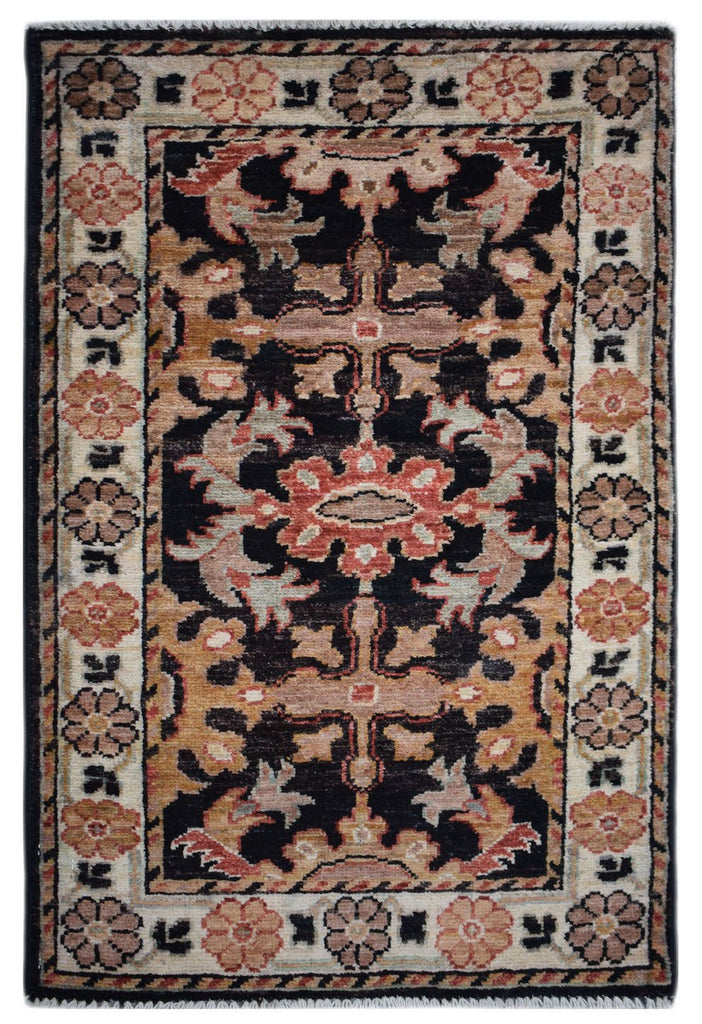 Handmade Mini Chobi Rug | 93 x 60 cm | 3'1" x 2' - Najaf Rugs & Textile