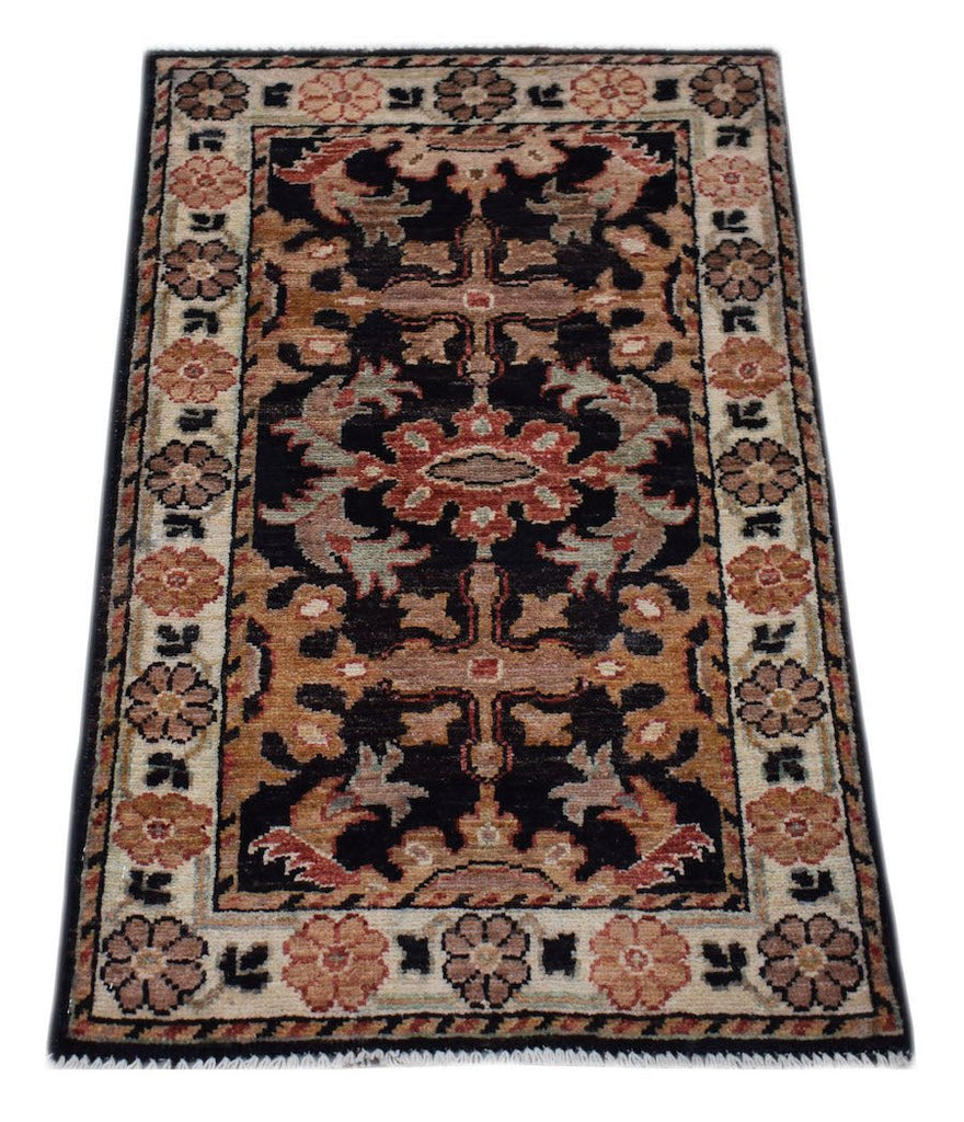 Handmade Mini Chobi Rug | 93 x 60 cm | 3'1" x 2' - Najaf Rugs & Textile
