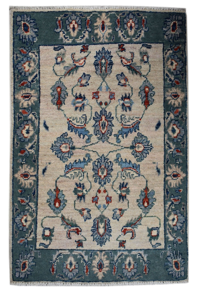 Handmade Mini Chobi Rug | 93 x 62 cm | 3' x 2' - Najaf Rugs & Textile