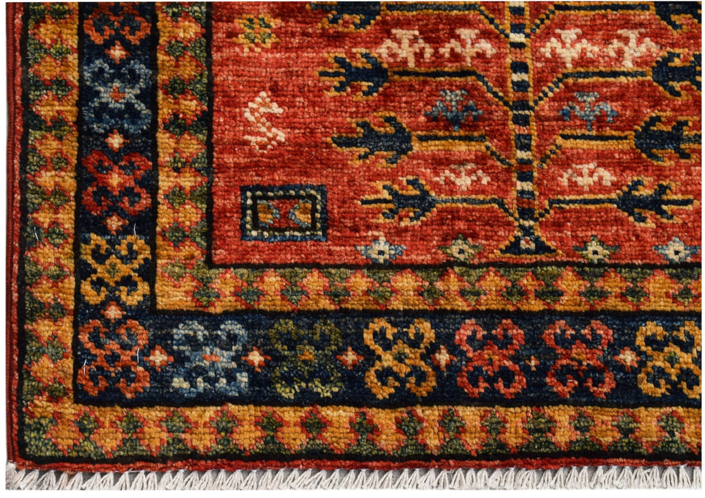 Handmade Mini Chobi Rug | 94 x 63 cm | 3'1" x 2'1" - Najaf Rugs & Textile