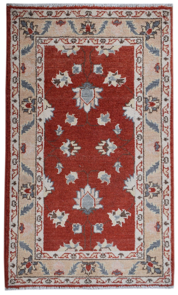Handmade Mini Chobi Rug | 95 x 56 cm | 3'1" x 1'10" - Najaf Rugs & Textile