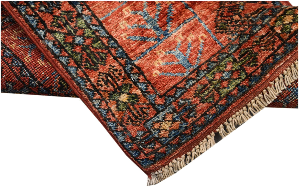 Handmade Mini Chobi Rug | 97 x 59 cm | 3'2" x 1'11" - Najaf Rugs & Textile