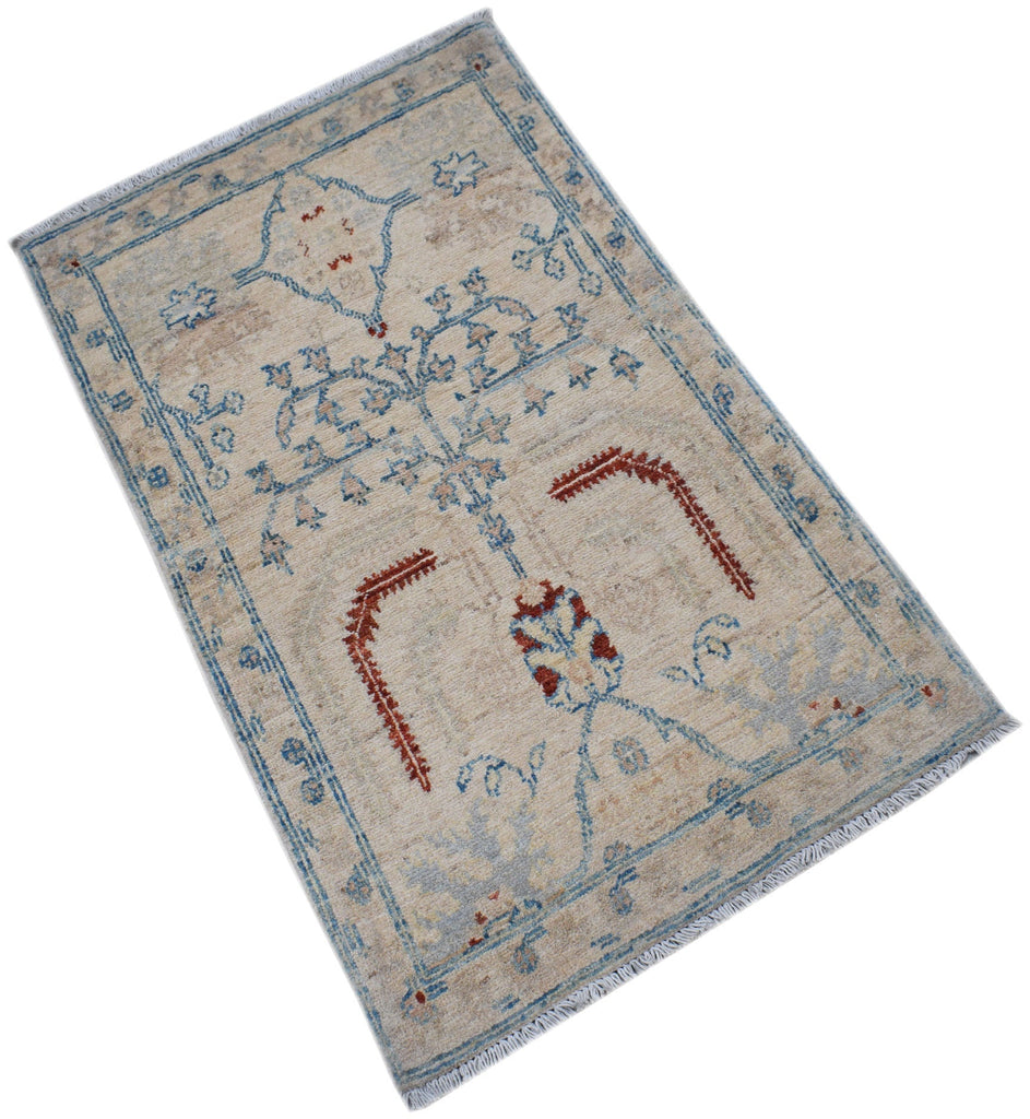Handmade Mini Chobi Rug | 97 x 60 cm | 3'2" x 1'11" - Najaf Rugs & Textile