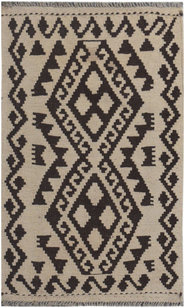Handmade Mini Kilim Rug | 102 x 61 cm | 3'3" x 2' - Najaf Rugs & Textile