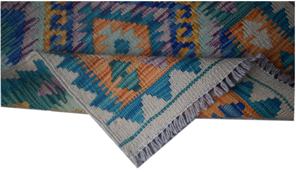 Handmade Mini Kilim Rug | 81 x 60 cm | 2'6" x 1'9" - Najaf Rugs & Textile