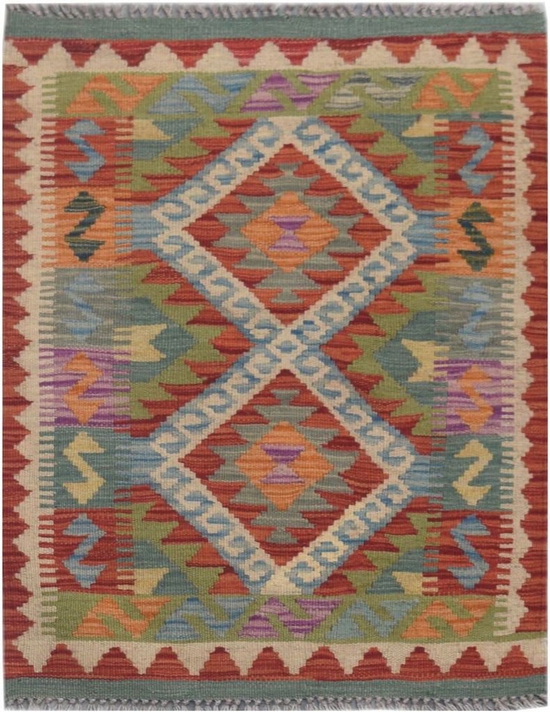 Handmade Mini Kilim Rug | 82 x 63 cm - Najaf Rugs & Textile
