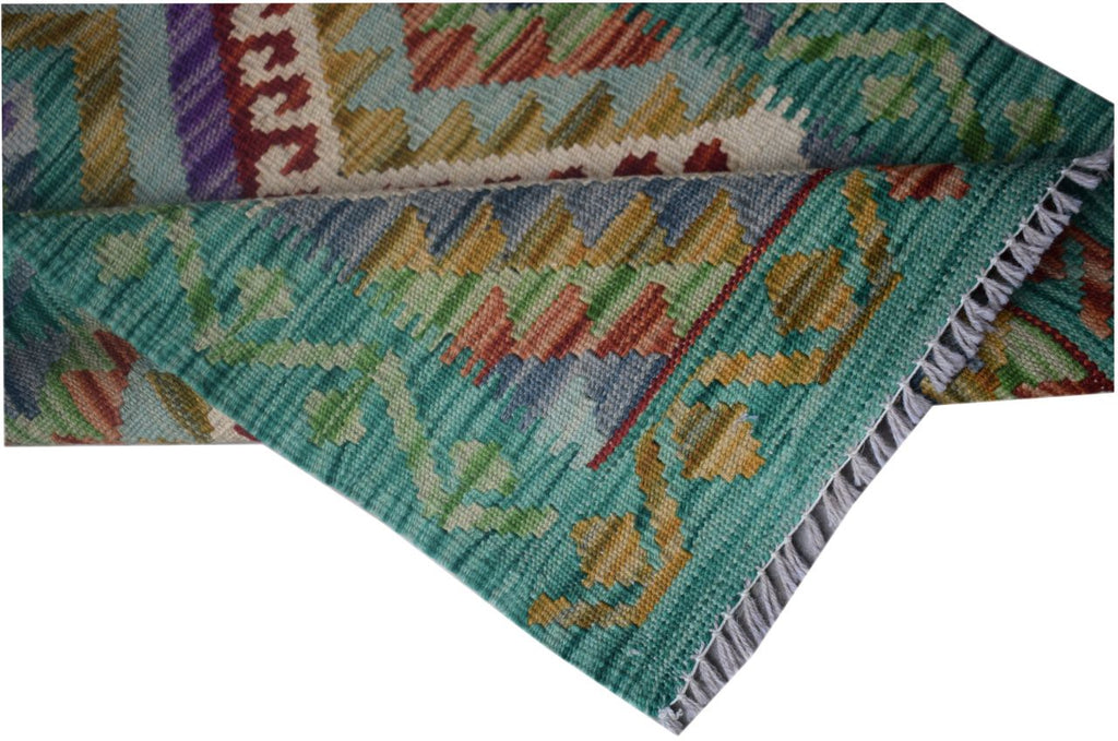 Handmade Mini Kilim Rug | 86 x 60 cm | 2'8" x 1'9" - Najaf Rugs & Textile