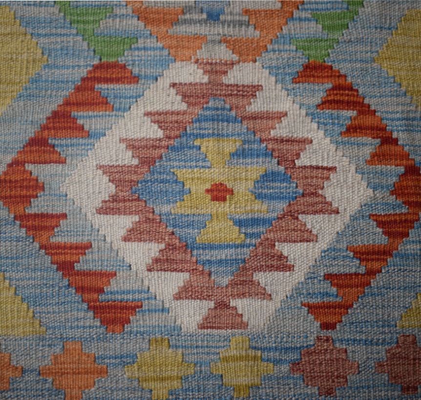 Handmade Mini Kilim Rug | 97 x 63 cm - Najaf Rugs & Textile