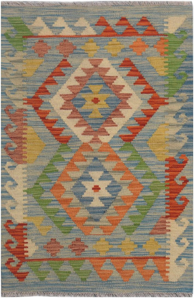 Handmade Mini Kilim Rug | 97 x 63 cm - Najaf Rugs & Textile