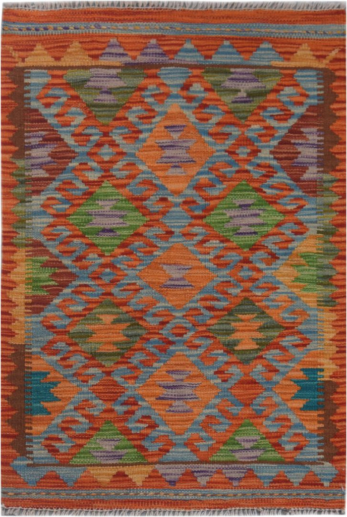 Handmade Mini Kilim Rug | 97 x 65 cm - Najaf Rugs & Textile