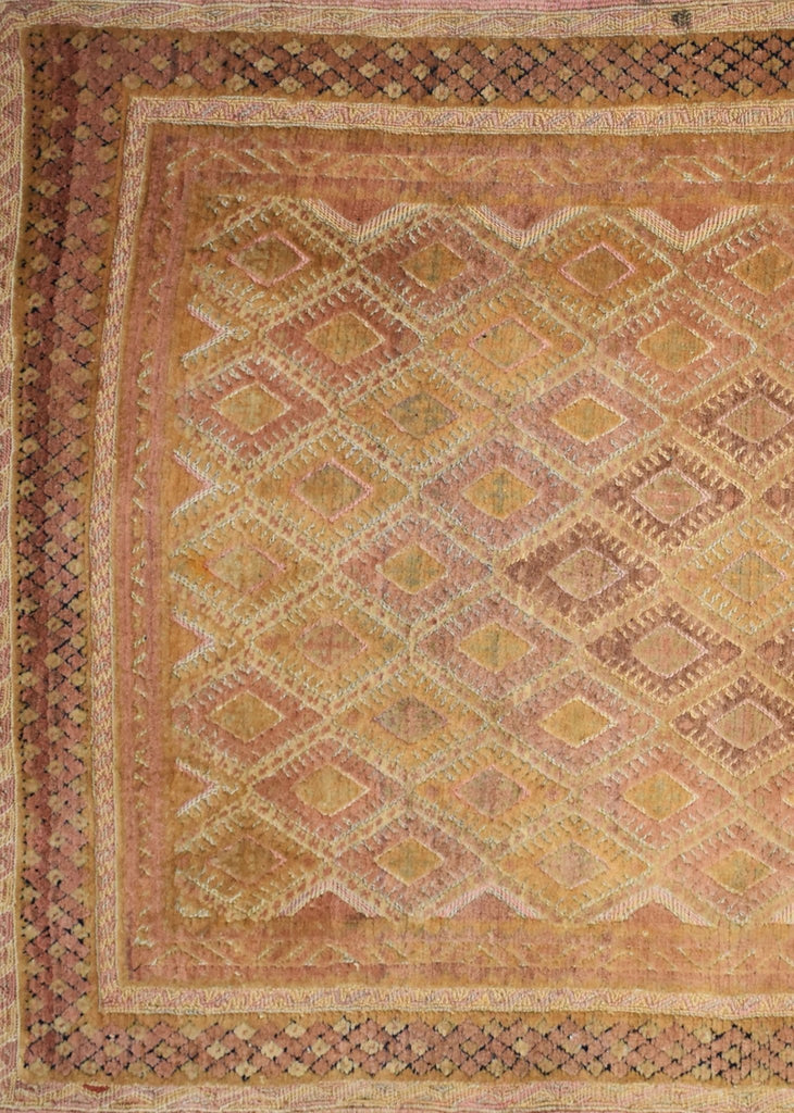 Handmade Mini Mashwani Rug | 105 x 74 cm | 3'4" x 2'4" - Najaf Rugs & Textile