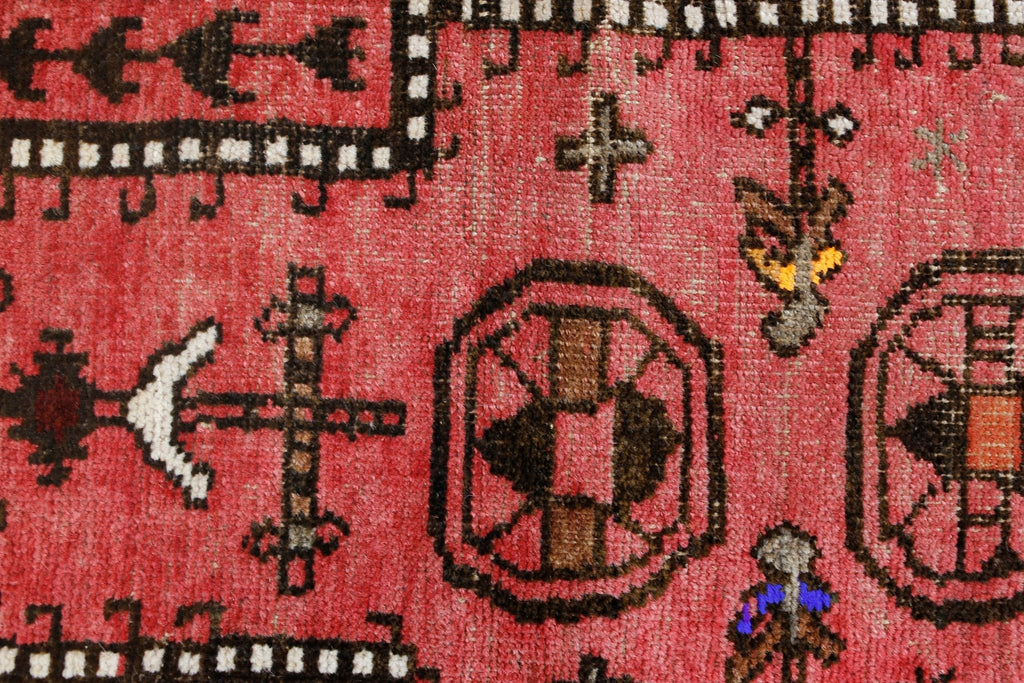 Handmade Mini Tribal Afghan Shepherd's Rug | 106 x 77 cm | 3'6" x 2'6" - Najaf Rugs & Textile