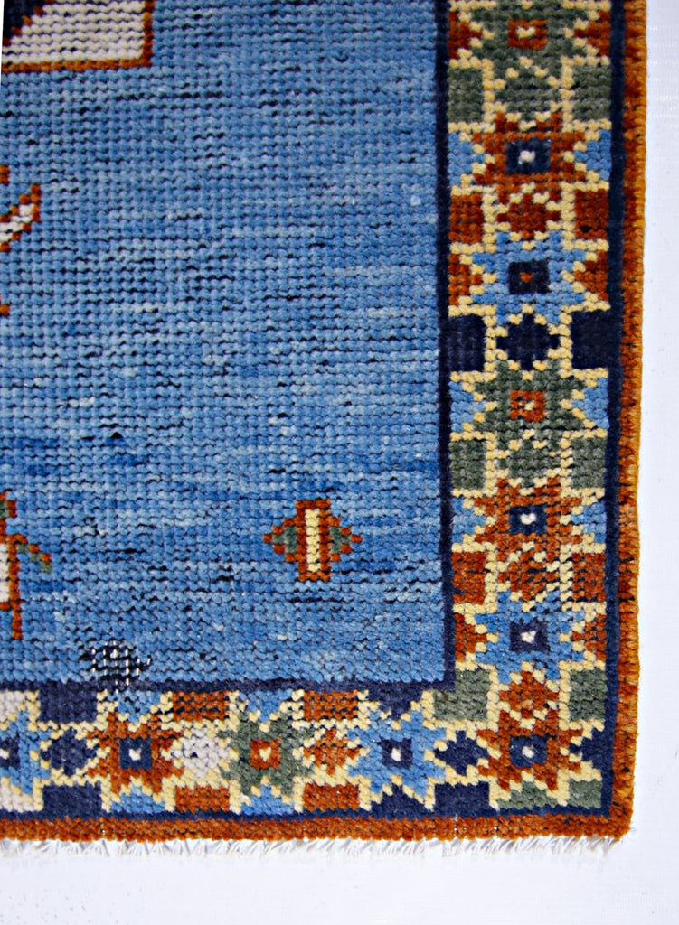 Handmade Mini Tribal Gabbeh Rug | 87 x 57 cm | 2'10" x 1'10" - Najaf Rugs & Textile