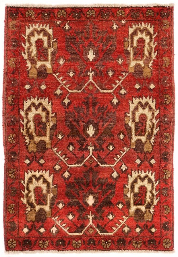 Handmade Mini Tribal Rug | 90 x 64 cm - Najaf Rugs & Textile