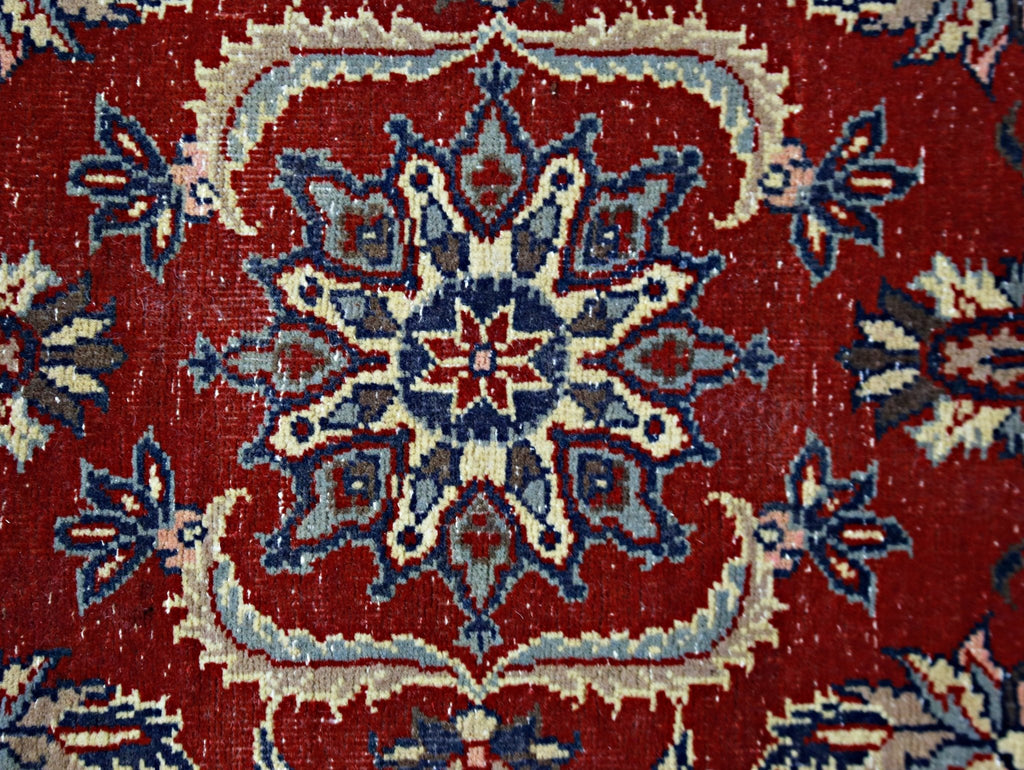 Handmade Mini Vintage Pakistani Rug | 90 x 64 cm | 3' x 2'1" - Najaf Rugs & Textile