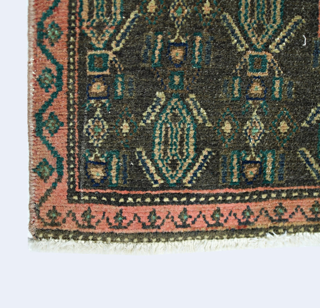 Handmade Mini Vintage Persian Rug | 100 x 66 cm | 3'3" x 2'2" - Najaf Rugs & Textile