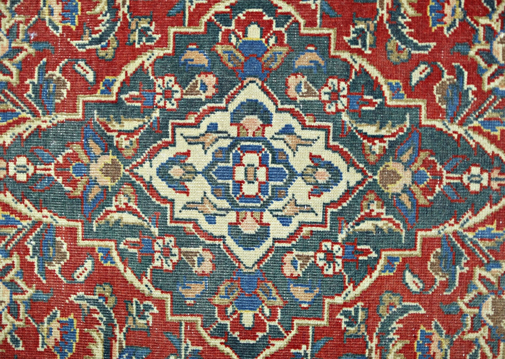 Handmade Mini Vintage Persian Rug | 117 x 64 cm | 3'10" x 2'1" - Najaf Rugs & Textile
