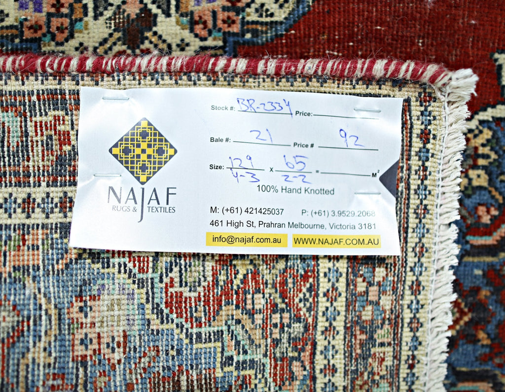 Handmade Mini Vintage Persian Rug | 126 x 65 cm | 4'3" x 2'2" - Najaf Rugs & Textile