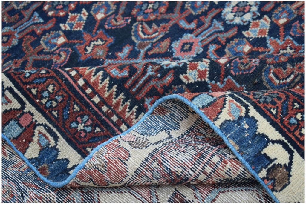 Handmade Mini Vintage Persian Rug | 143 x 85 cm | 4'8" x 2'9" - Najaf Rugs & Textile