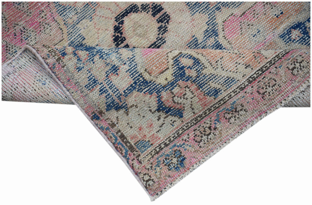 Handmade Mini Vintage Persian Rug | 164 x 78 cm | 5'5" x 2'7" - Najaf Rugs & Textile
